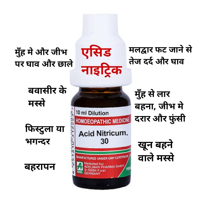 acid nitricum uses in hindi